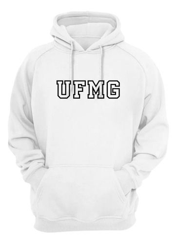 Blusa Moletom Capuz Faculdade Ufmg Universidade Federal Mg