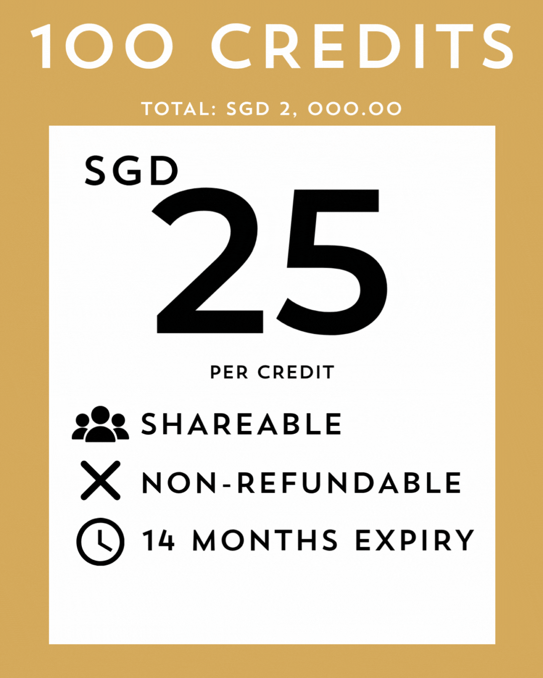 SG_100 CREDITS