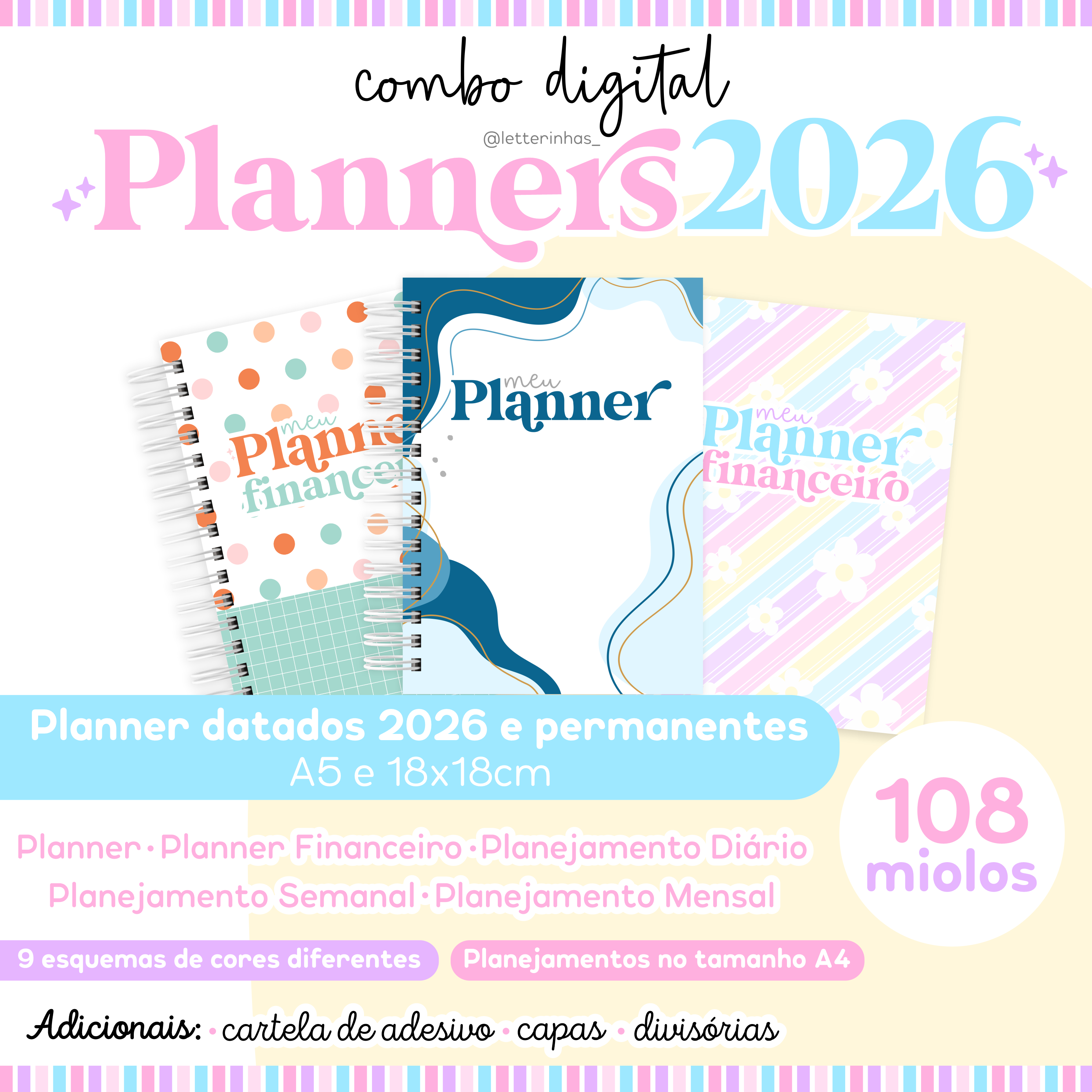 Combo Digital Planners 2026