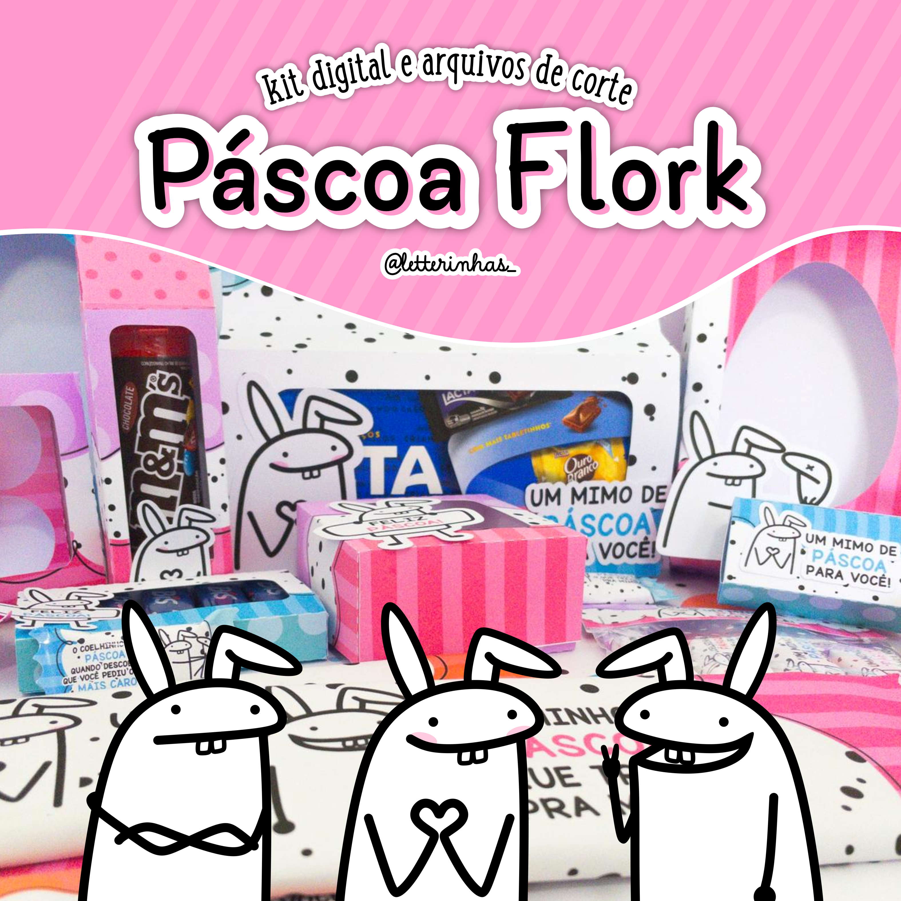 Kit Digital Páscoa Flork