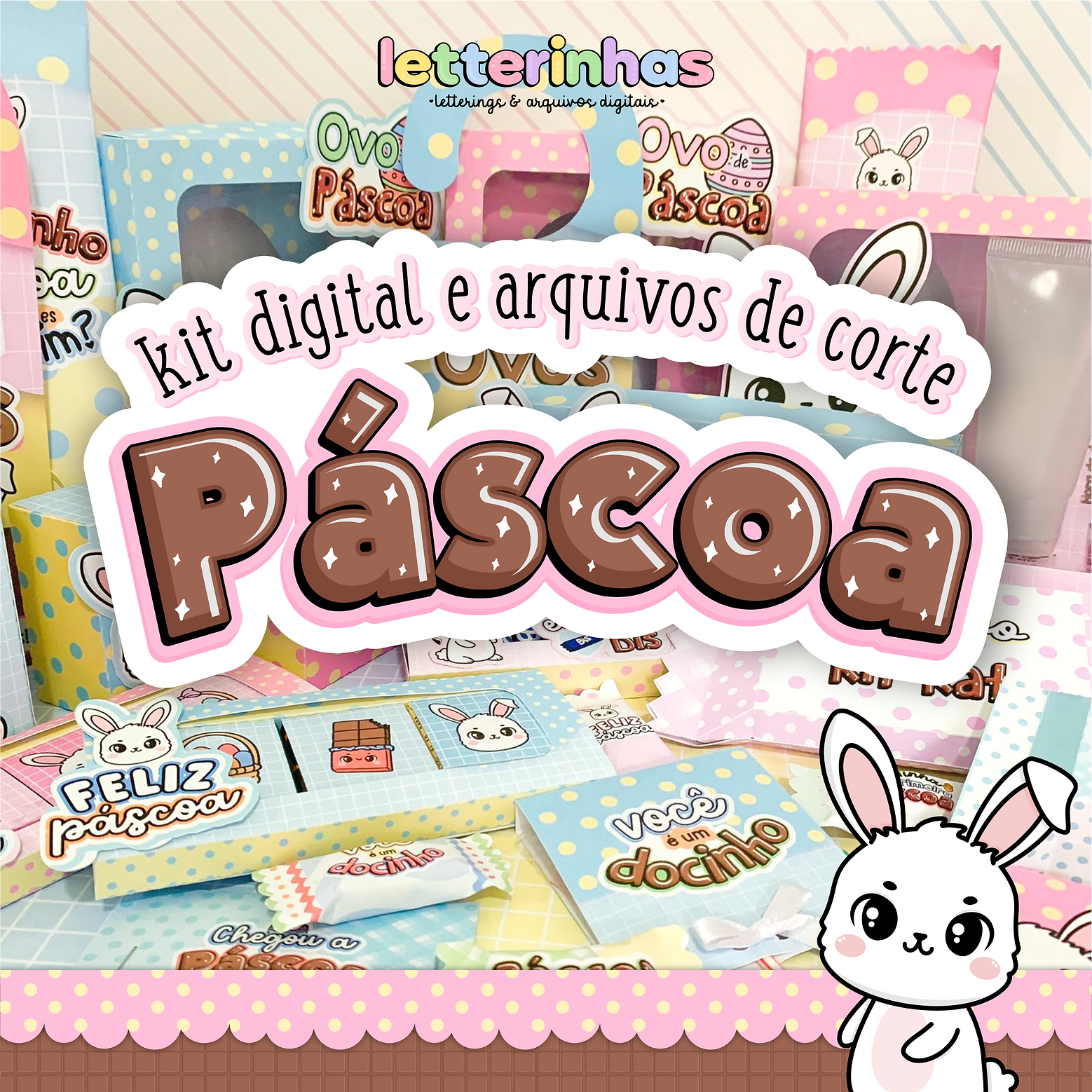 Páscoa - Kit Digital e Arquivos de Corte