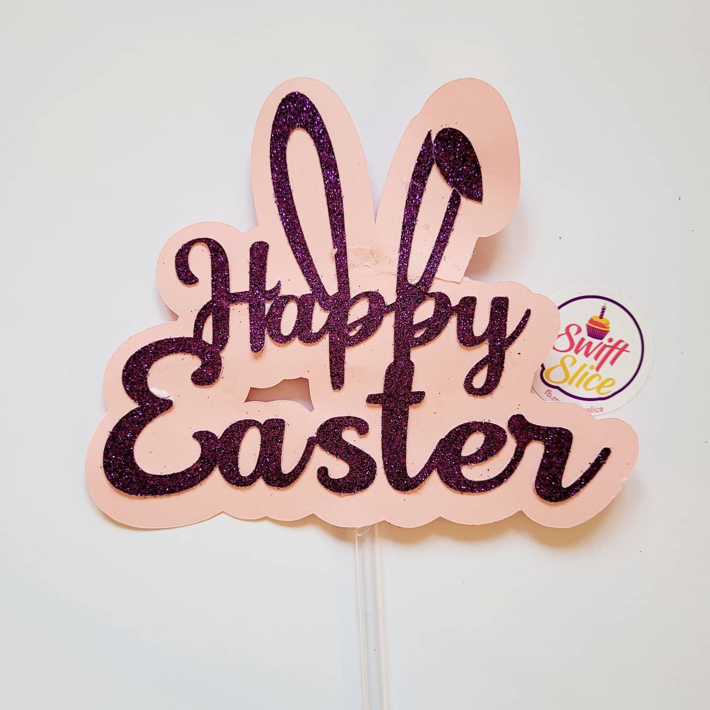 Happy Easter cake topper 