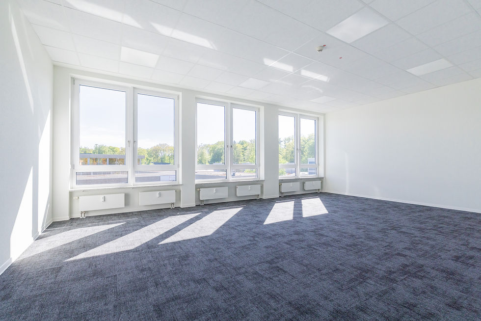 Ein professionelles Foto einer Büroimmobilie