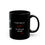 Thumbnail: Conquer your Demon - 11oz Black Mug.