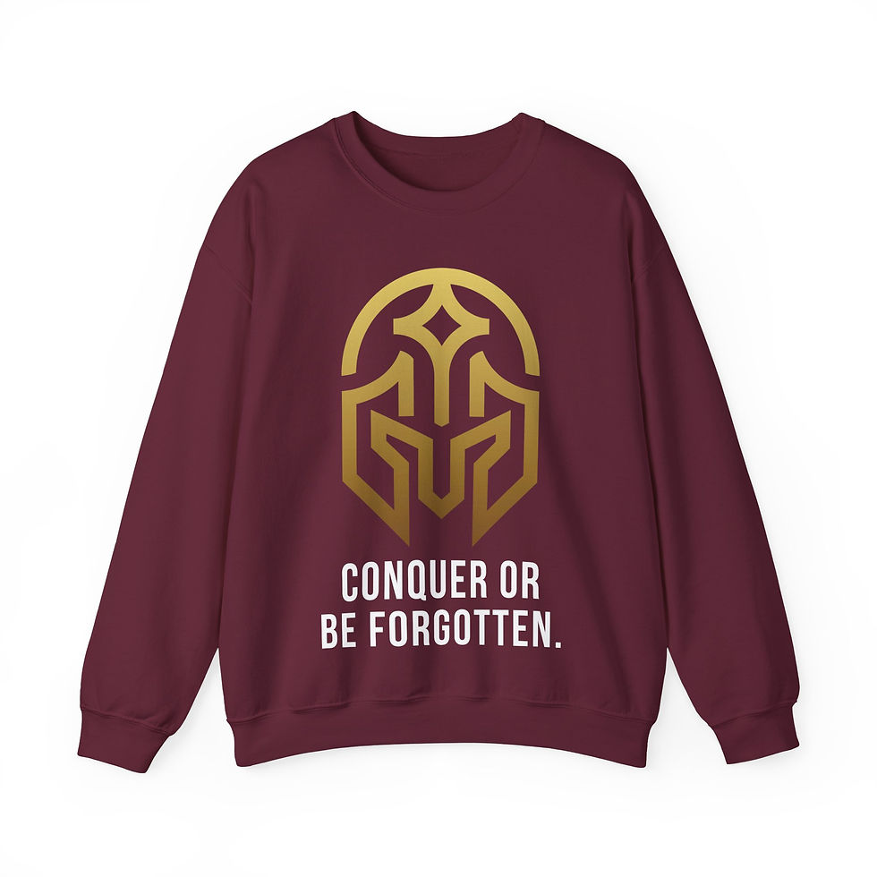 Thumbnail: Spartan Golden Legend - Heavy Blend™ Crewneck Sweatshirt.
