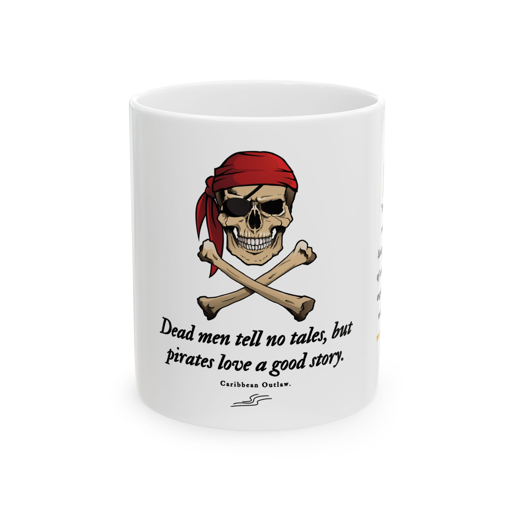 Pirate's Legacy - Ceramic White Mug 11oz.