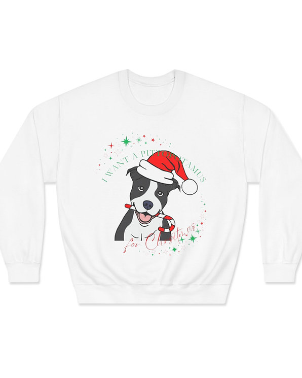 Pittopotamus Sweatshirt — Cute Hippo Graphic Crewneck