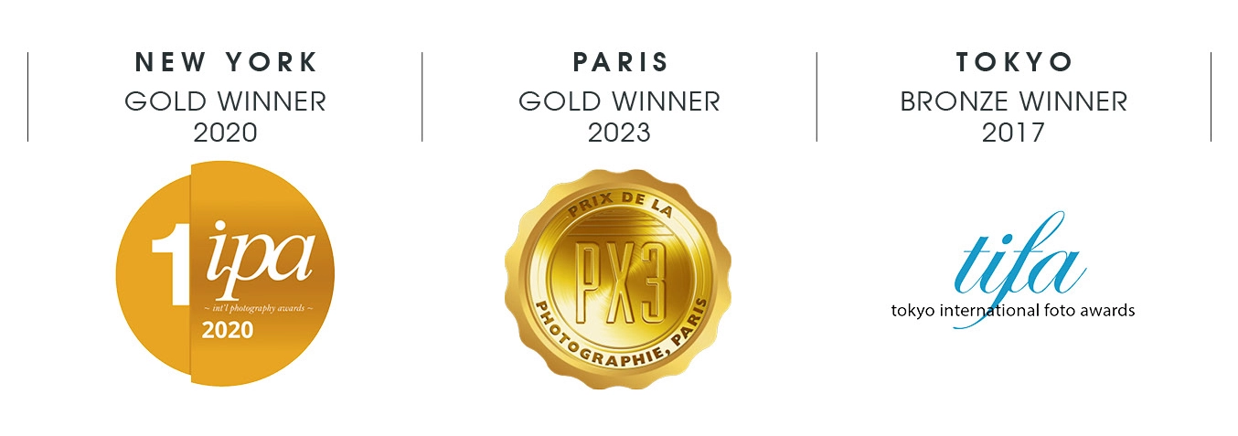 Award-winning: New York Gold 2020, Paris Gold 2023, Tokyo Bronze 2017