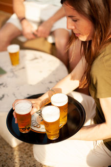 terrasse, bières local