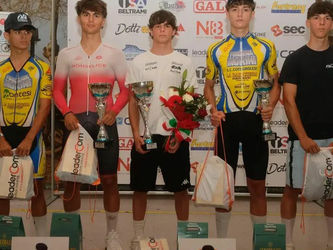 GIRO DELLE TRE PROVINCE: Soldarini re contro il tempo: Il giovane piemontese è il primo leader