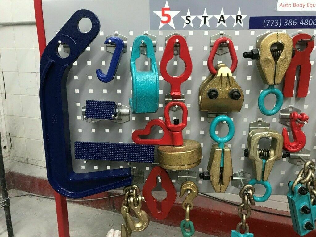 5 Star MoClamp Style 0200 C Clamp Auto Body Frame Machine Tools