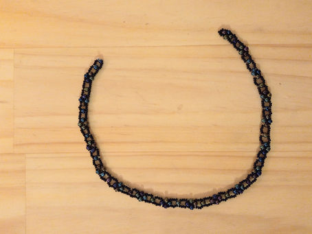 Gothic Pearl Necklace