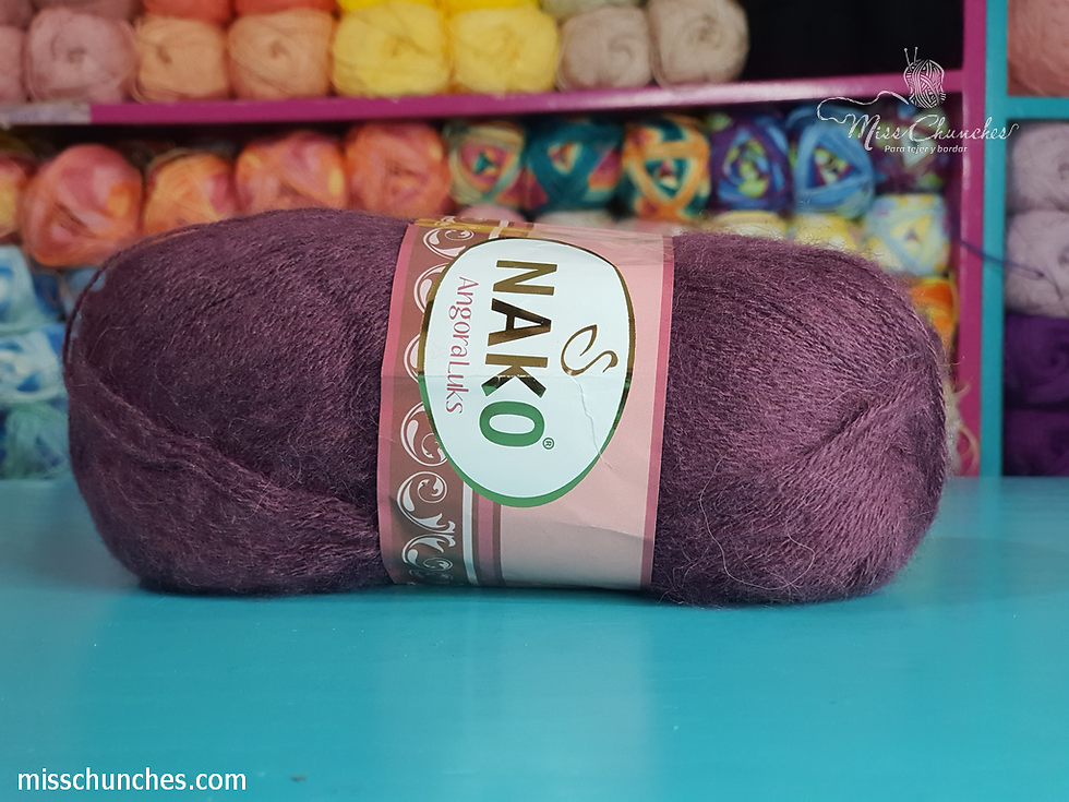 Miniatura: Angora Luks 11597 Vino
