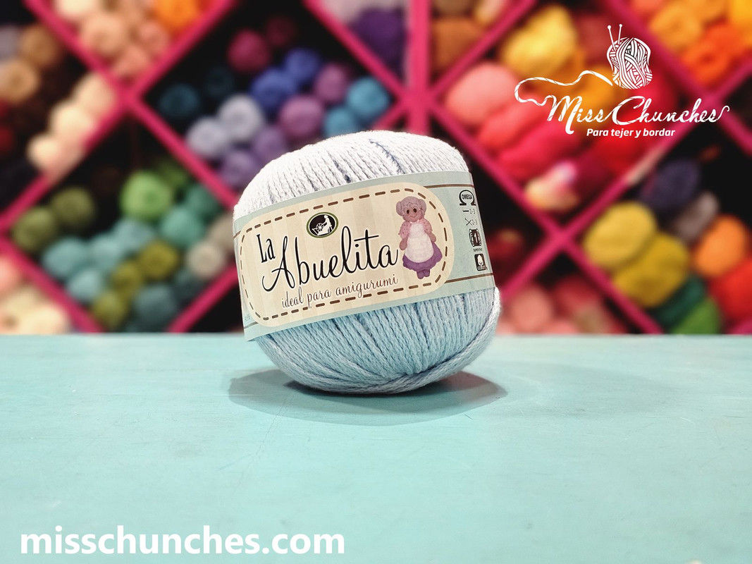 Abuelita 61 Celeste
