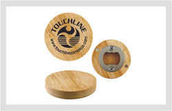 Bamboo Fridge Magnet