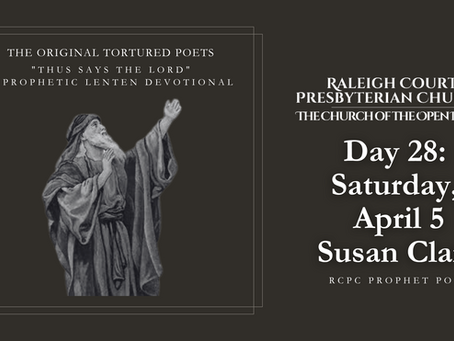 Day 28—Saturday, April 5, 2025