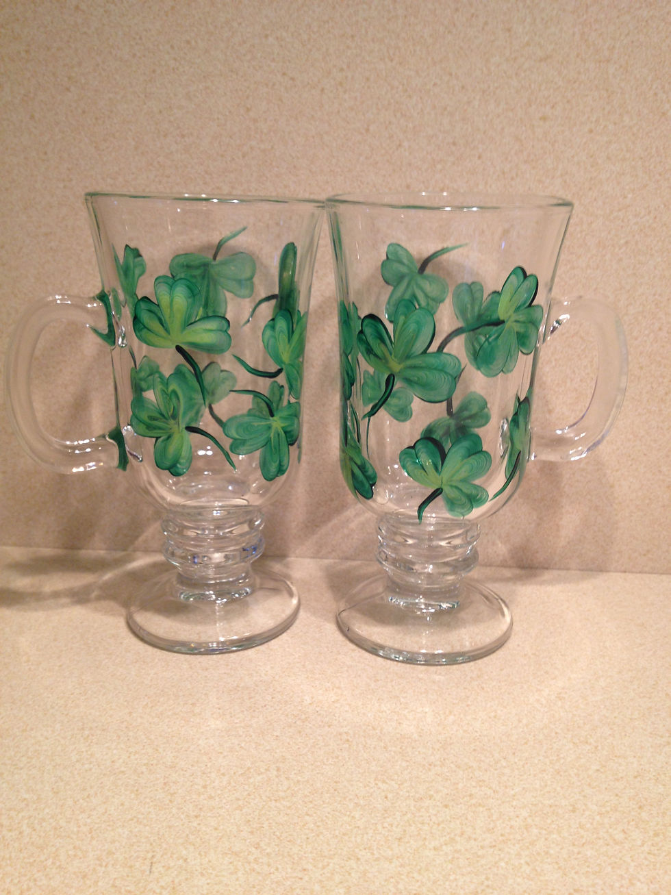 Thumbnail: Floating Shamrocks