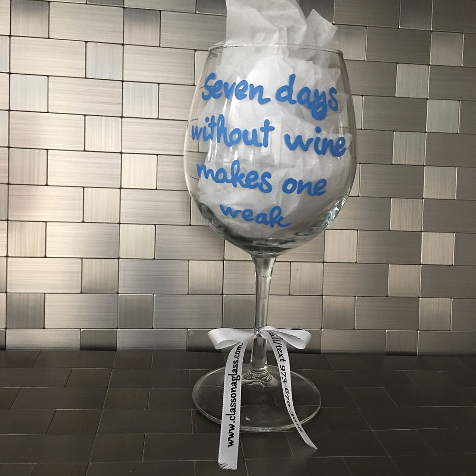 Thumbnail: Seven days without wine makes one weak 