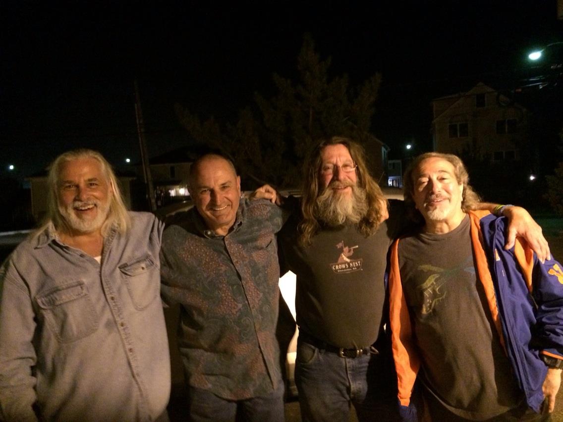 Geo, Rick, Charlie and Danny.