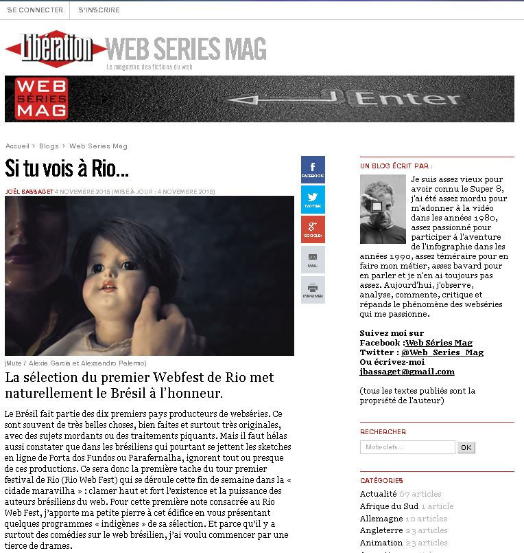 Web Series Mag - França