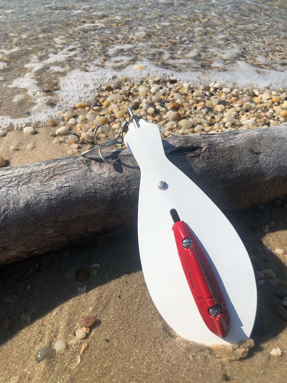 Bunker Spoon 8 Inch Bright White