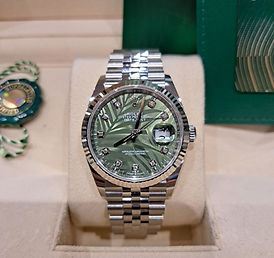 Rolex Datejust 36mm 126234  Palm Diamants