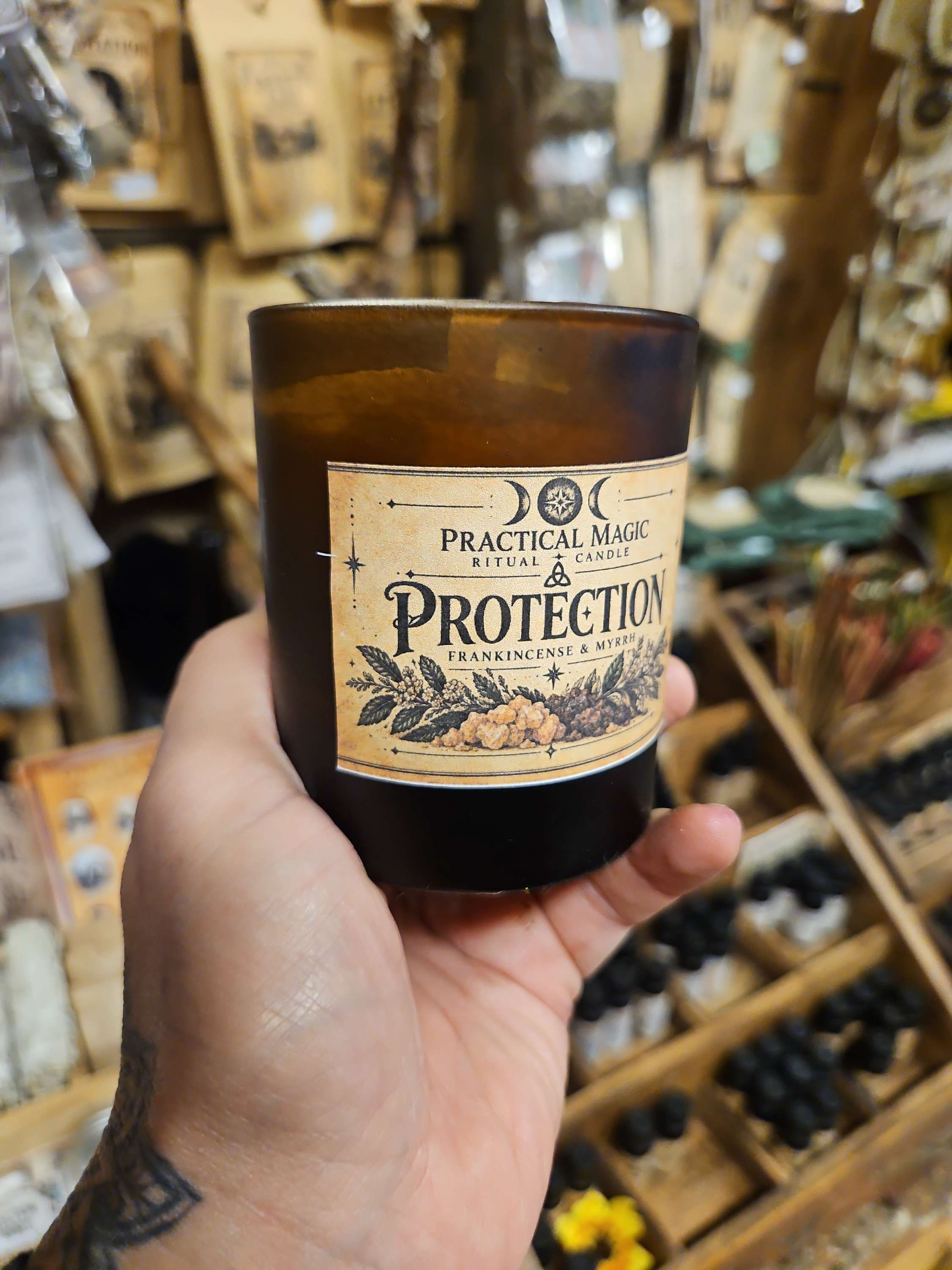 Protection Ritual Candle