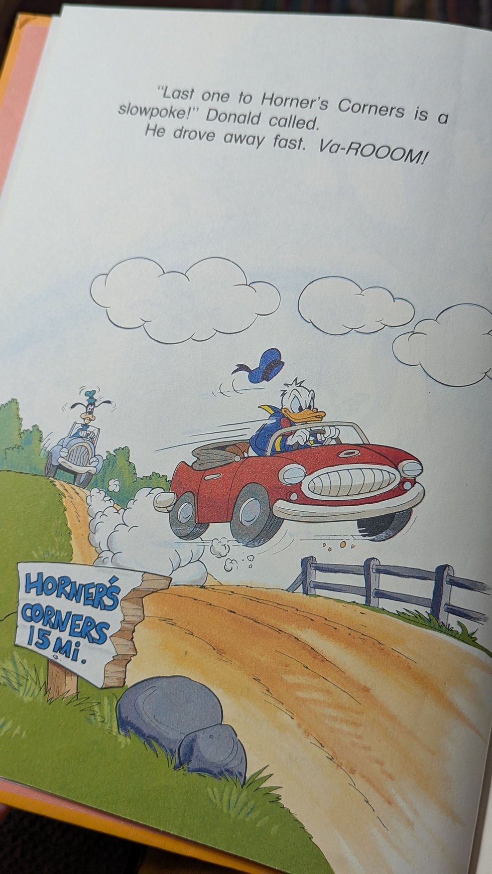 Thumbnail: Walt Disney's Fun-To-Read Library vol. #4 Goofy's Big Race 