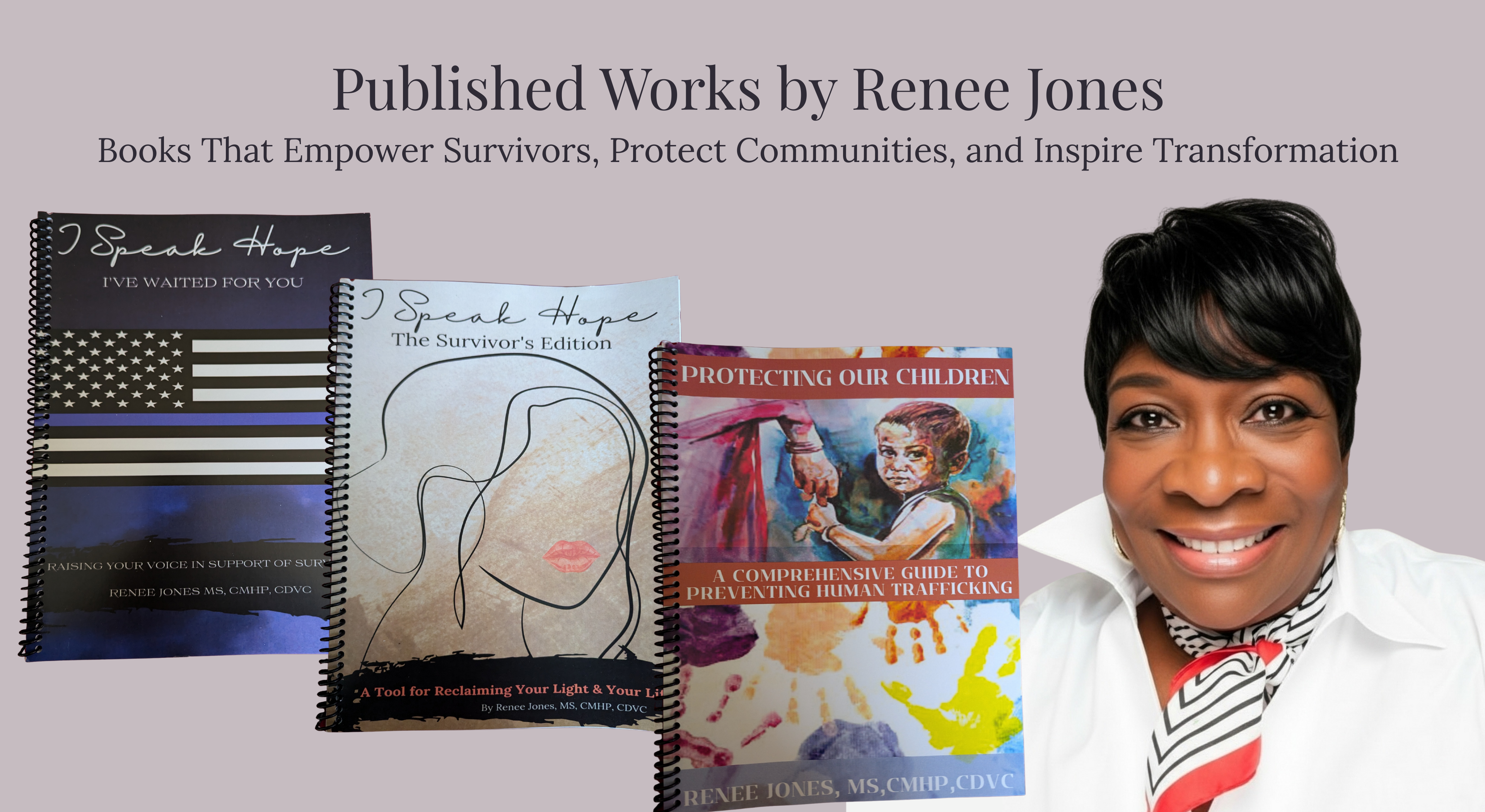 Author Renee Jones with Publications