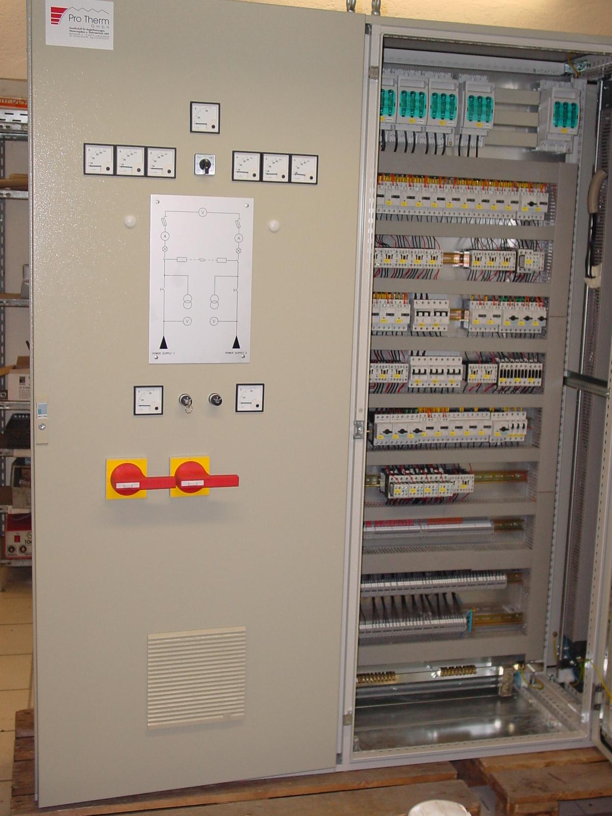 Control cabinet – Pro Therm, 2000