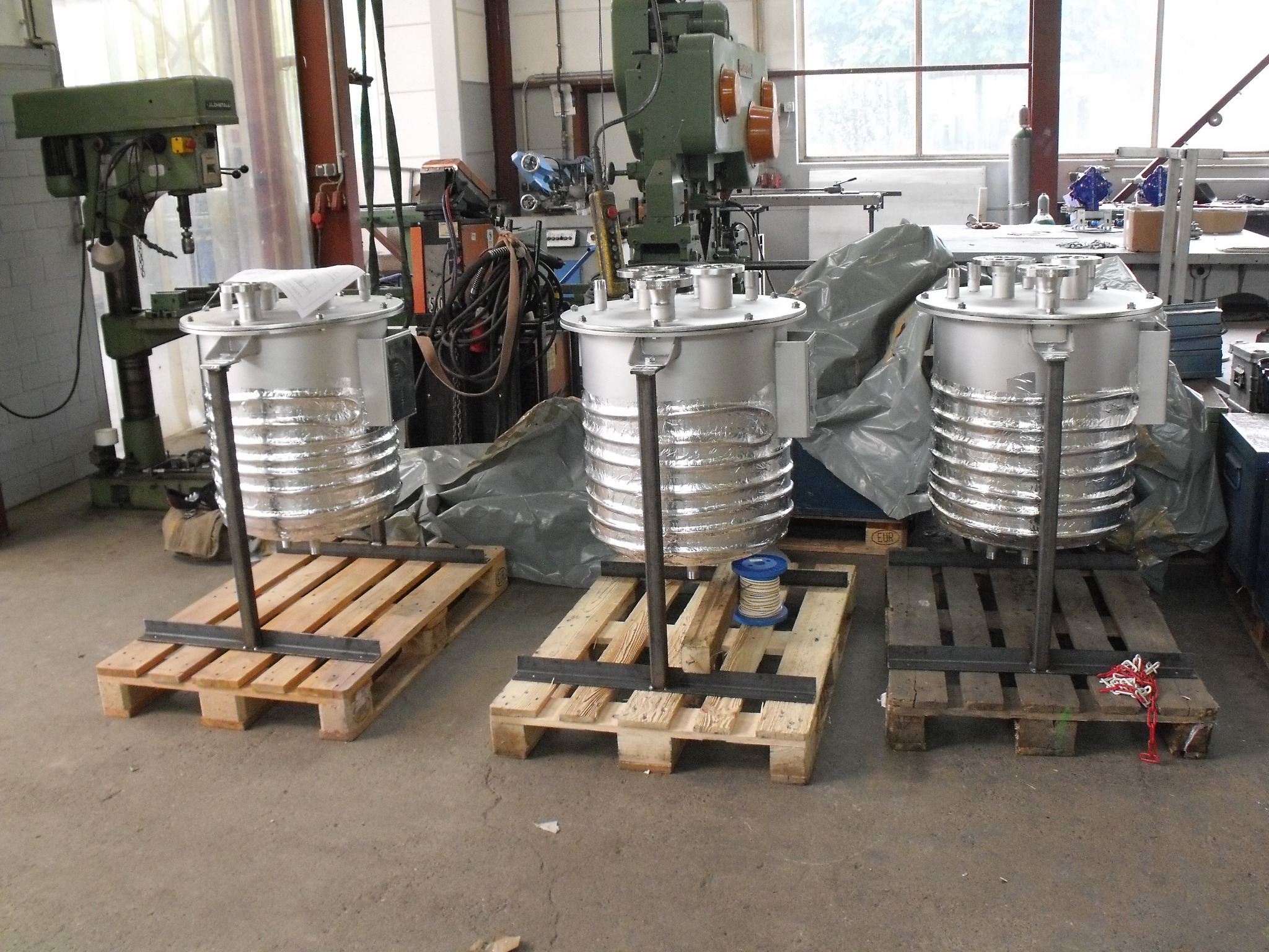Vessel heat tracing – Pro Therm, 2011