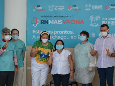 RN fica abaixo da média nacional de vacinação da primeira e segunda dose