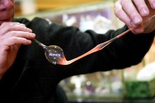 Thumbnail: Free Blown Girl "Gretel" - "Vintage Style" Ornament Blown in Lauscha, Germany