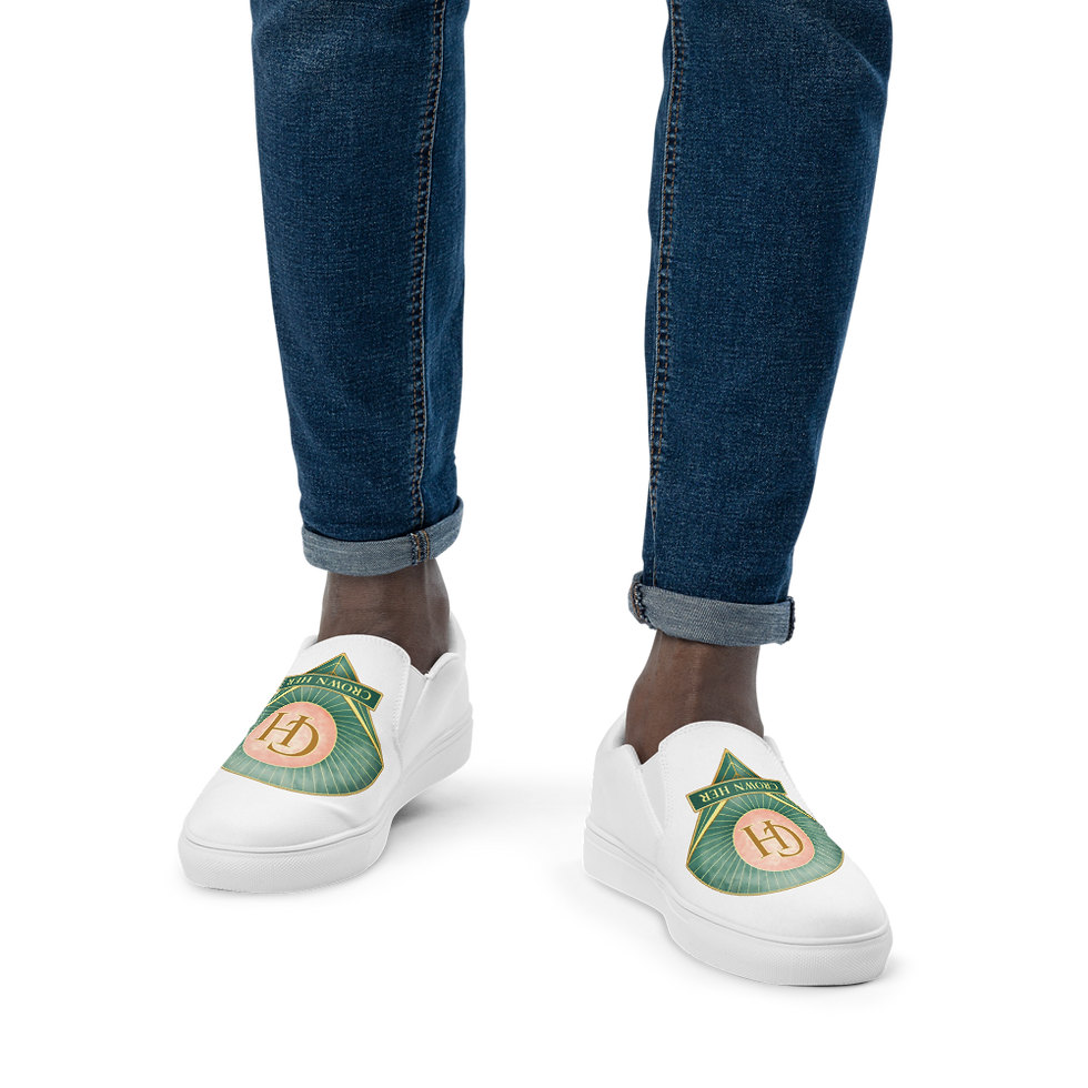 Thumbnail: Men’s slip-on canvas shoes