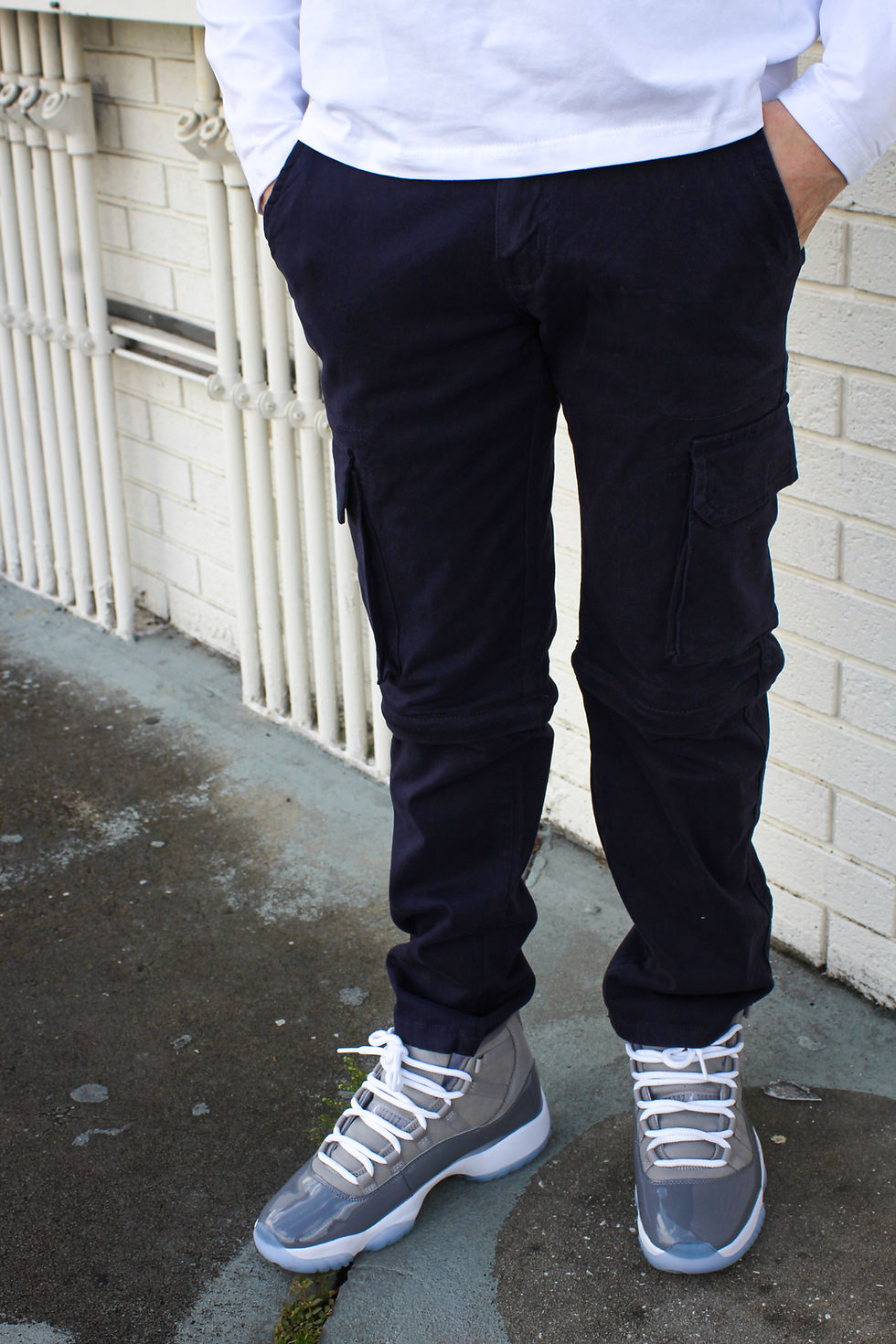 Miniatura: Men Cargo Pants (Zipper Shorts)