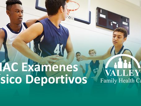 Fechas de Examen Físico Deportivo 2025