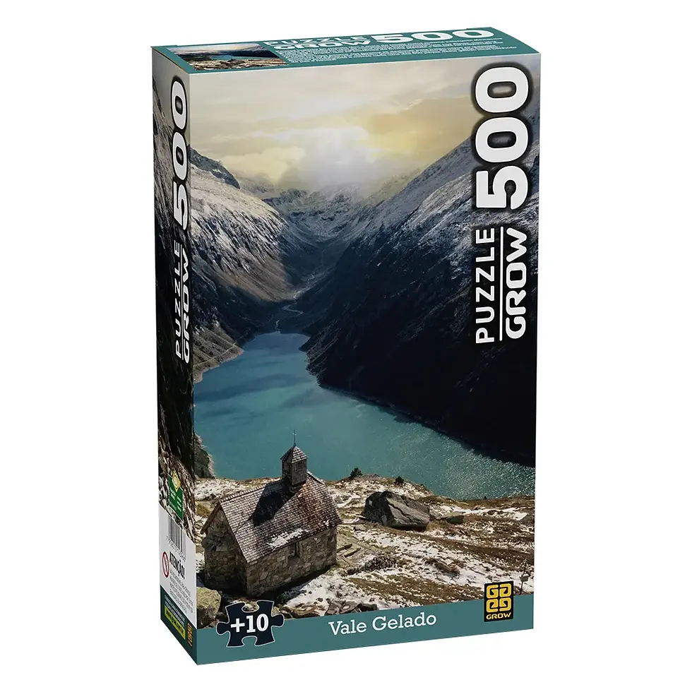 QUEBRA-CABEÇA 500 PÇS - VALE GELADO