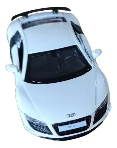 Miniatura: NETCAR METAL EDIÇÃO ESPECIAL - SPORT COM SOM E LUZ - R8 BRANCA