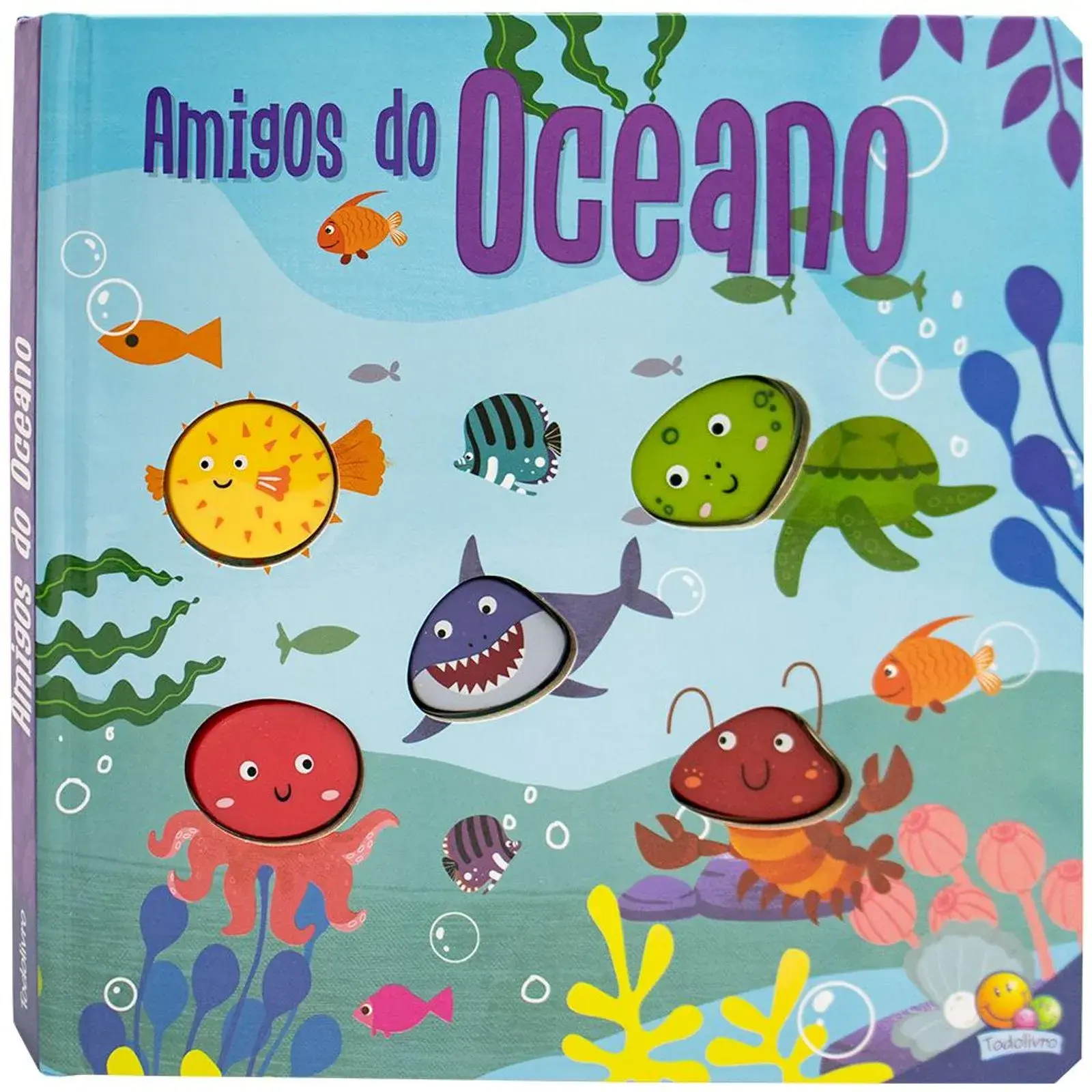 Amigos Barulhentos - Livro Sonoro: Amigos do Oceano