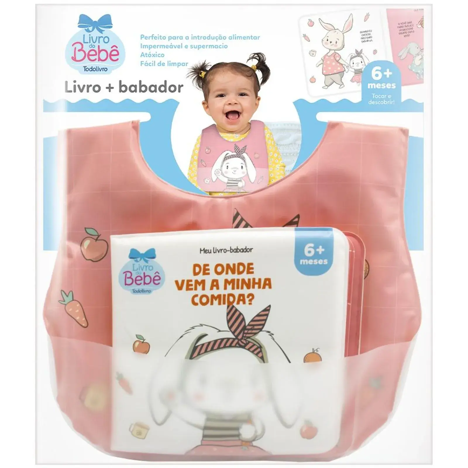 MEU LIVRO BABADOR: DE ONDE VEM A COMIDA? ( MENINA)