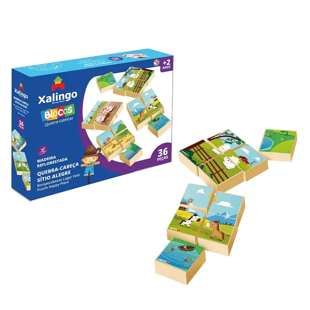 Blocos Quebra-Cabeça Sítio Alegre