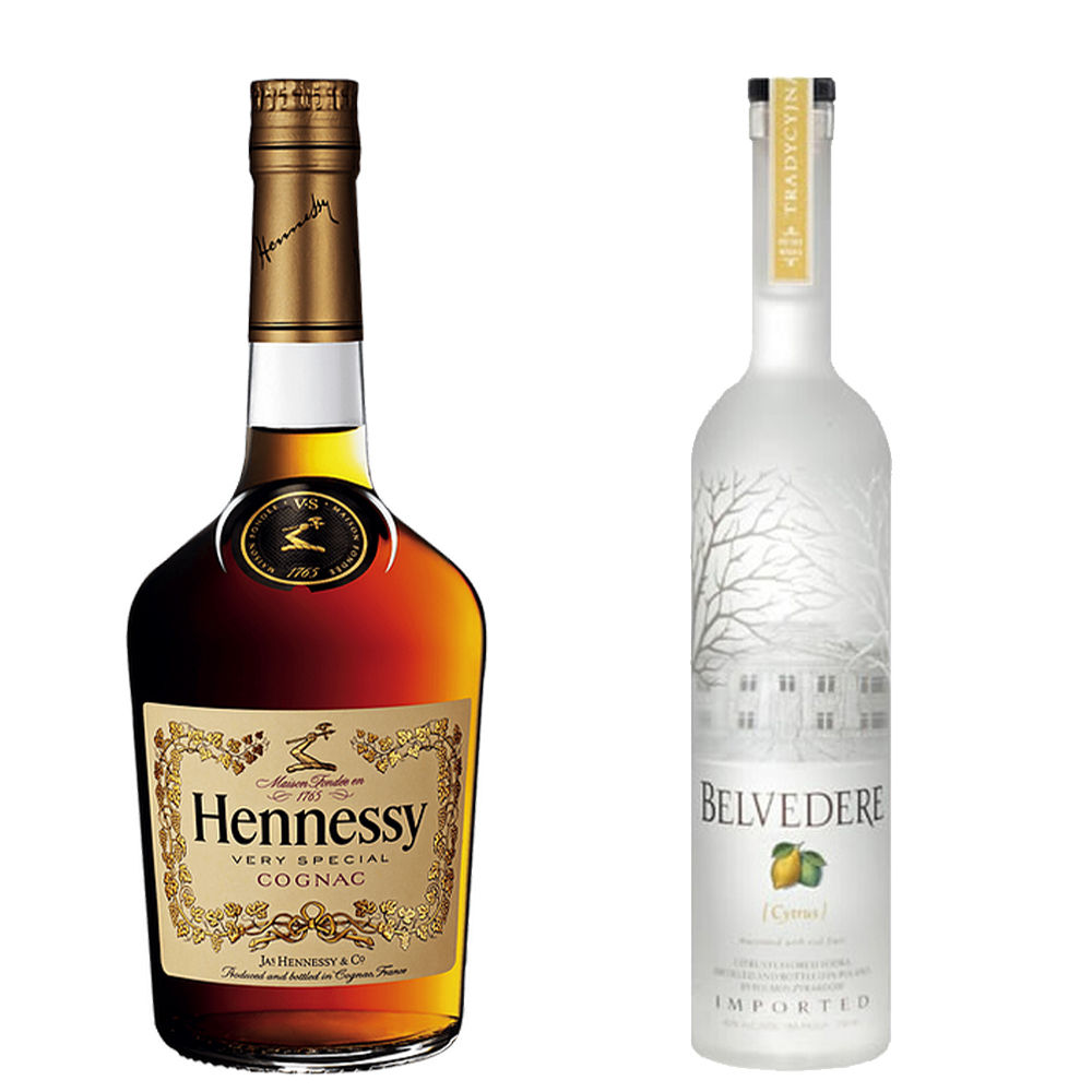 Hennessy VS & Belvedere Vodka Citrus