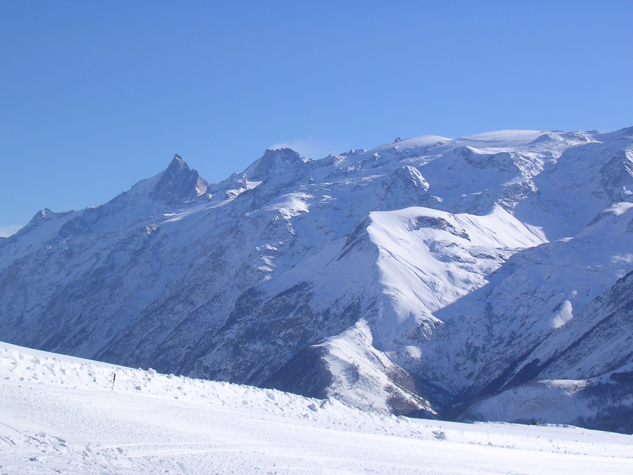 La Meije vue depuis le Pic Blanc