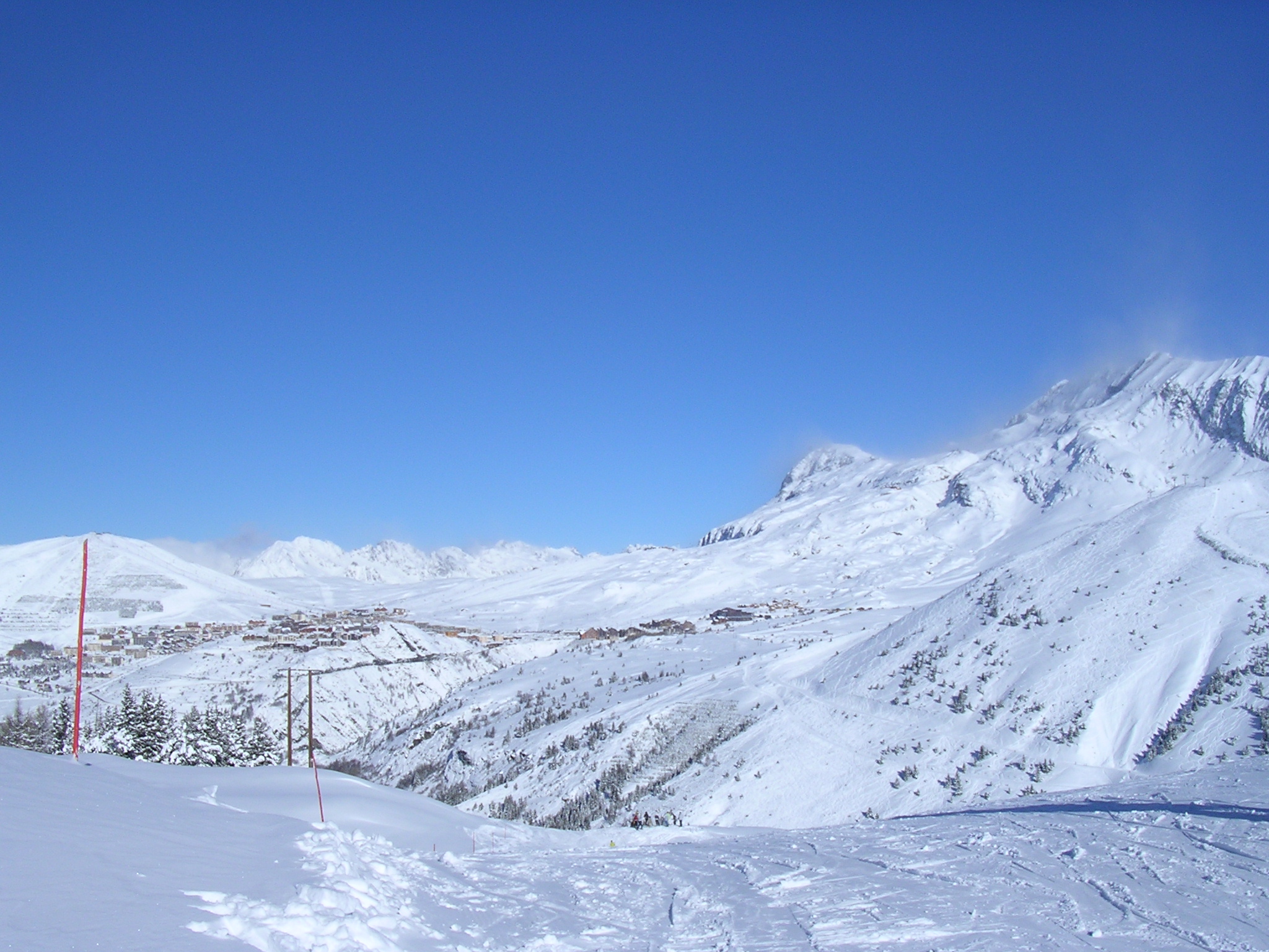 Ski Oz dans la poudreuse