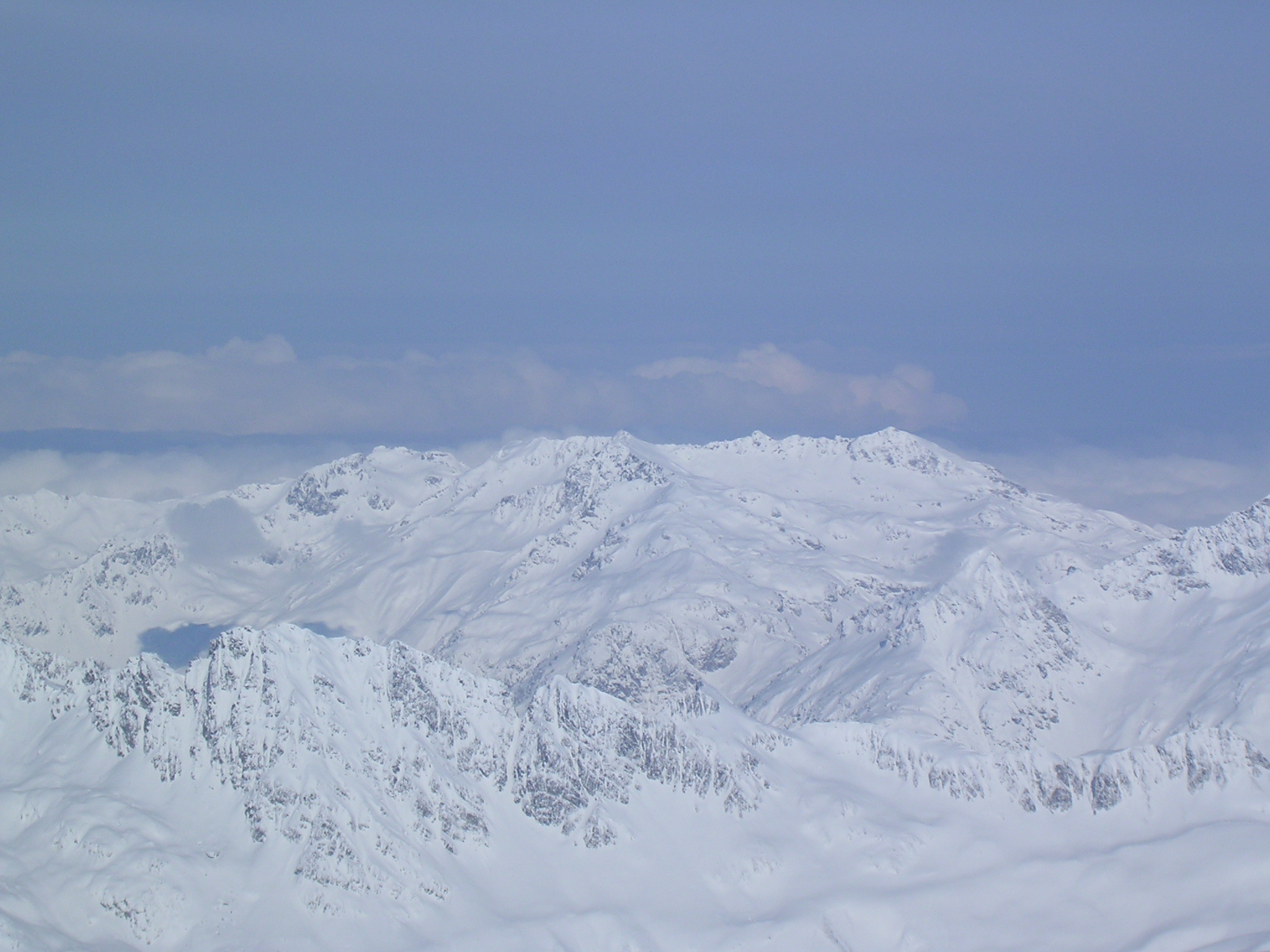 Le Mont Rose en Italie vue du Pic Blanc