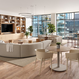 Architectural visualization showcasing Furniture Render for StudioTK by Transparent House