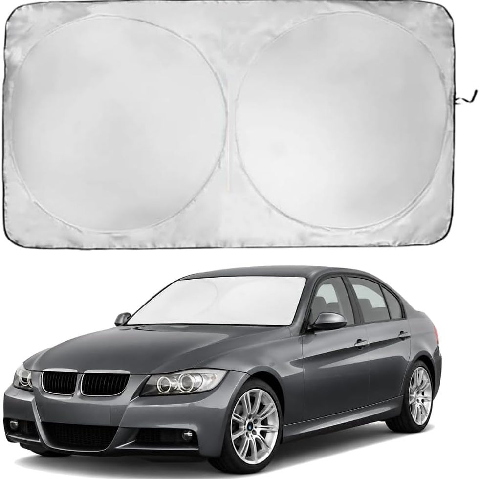 Custom Fit Windshield Sun Shade Compatible with BMW