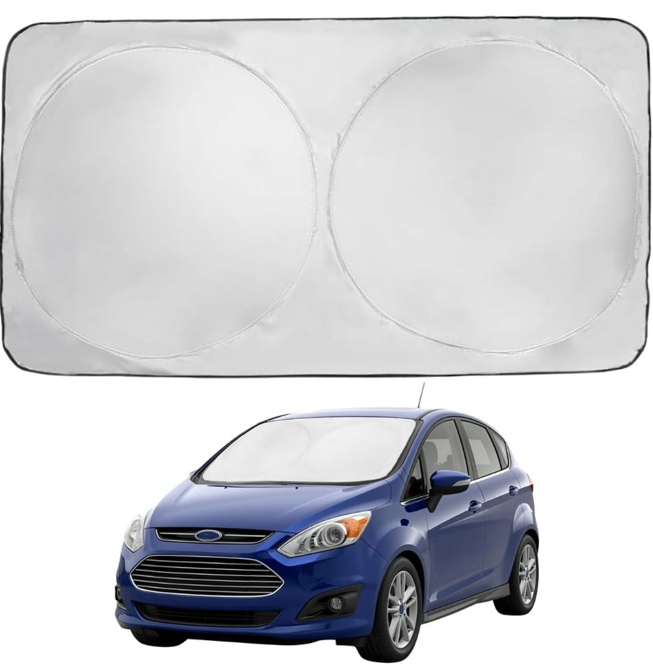 Custom Fit Windshield Sun Shade Compatible with Ford