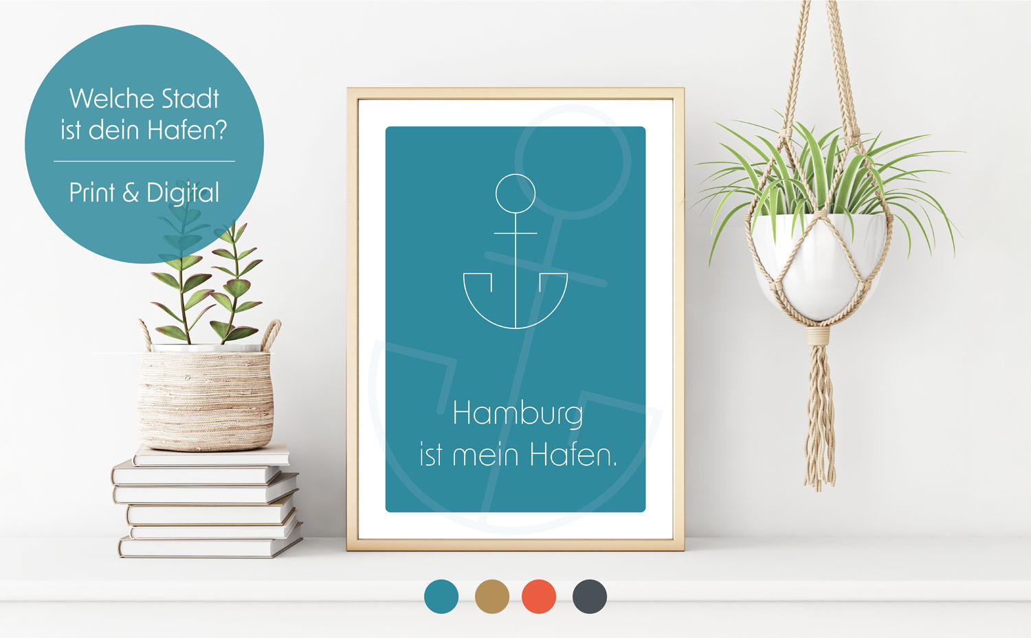 Stadt-Poster | personalisierbar | Stadt & Koordinaten