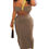 Thumbnail: Two-piece tube top skirt set